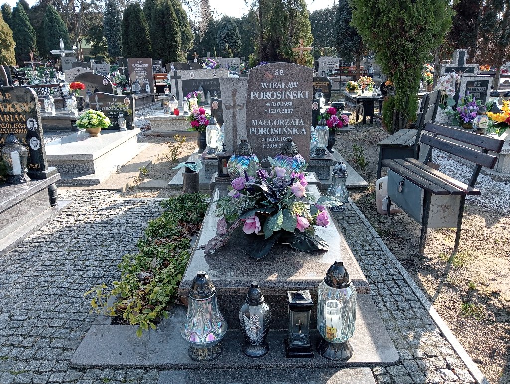 Grób Wiesław Porosiński