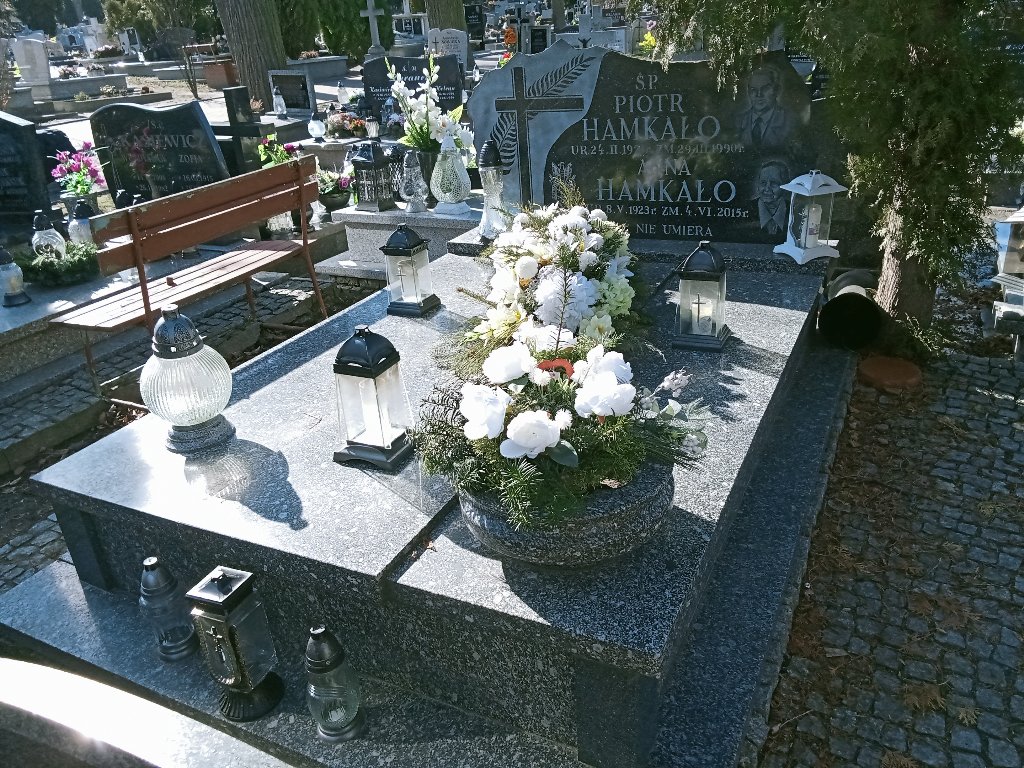Grób Anna Hamkało