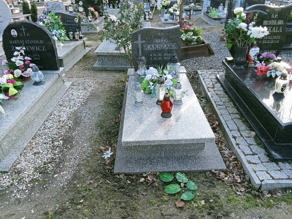Grób Elżbieta Rakszawa