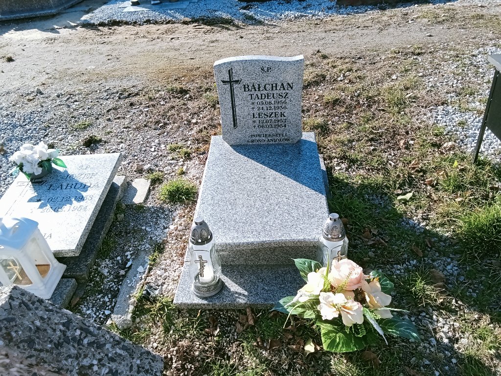 Grób Tadeusz Bałchan