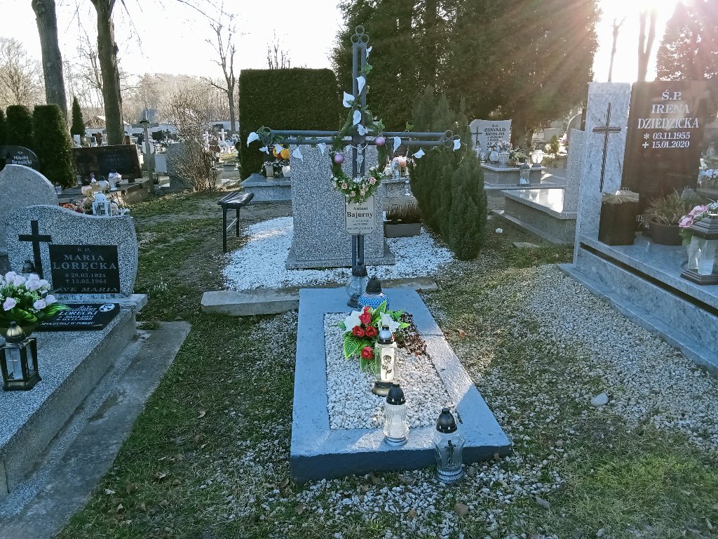 Grób Antoni Bajurny