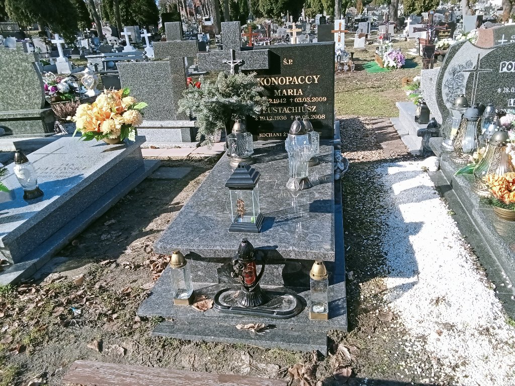 Grób Maria Konopacka