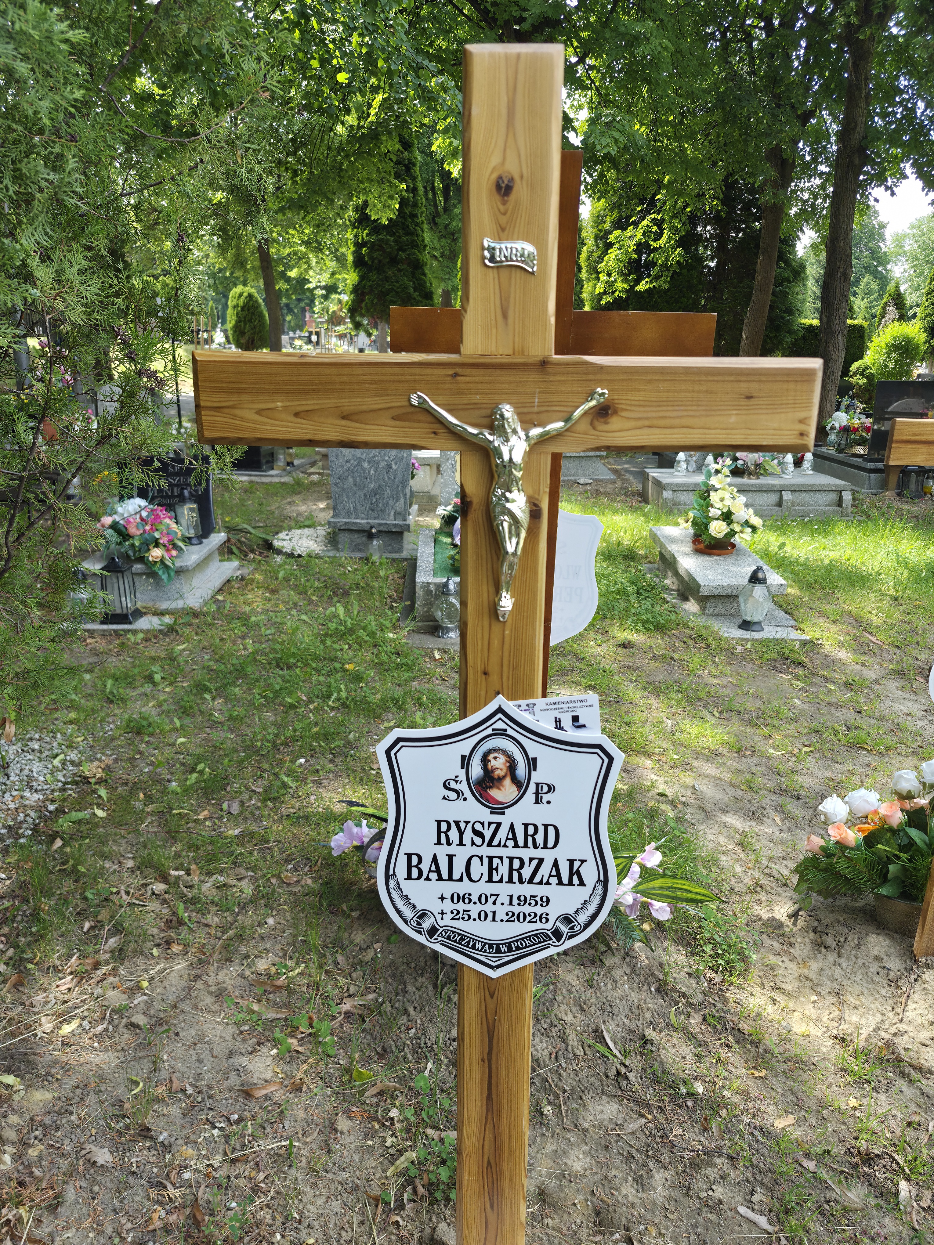 Ryszard Balcerzak 1959 Środa Śląska - Grobonet - Wyszukiwarka osób pochowanych