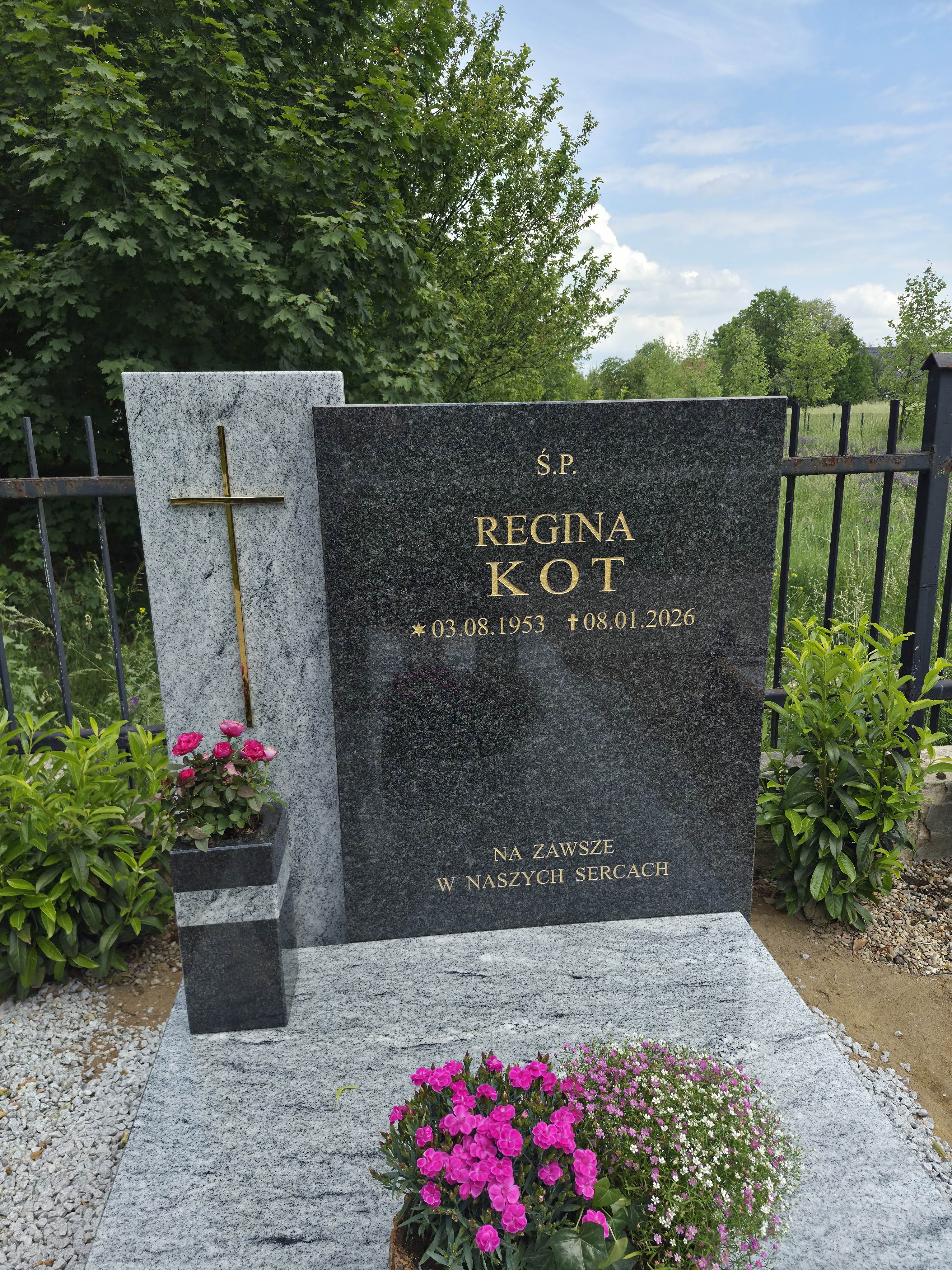 Regina Kot 1953 Środa Śląska - Grobonet - Wyszukiwarka osób pochowanych